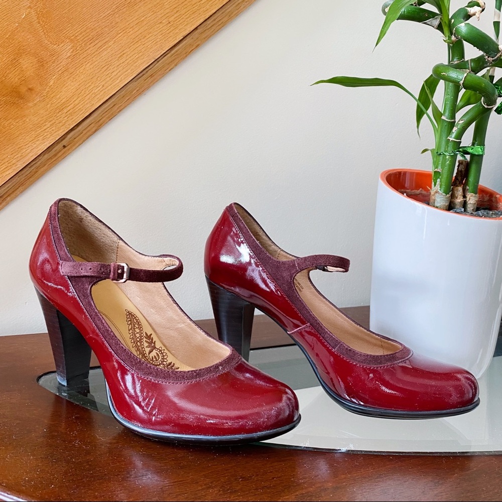 Candy Apple Red Patent Leather Heels